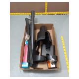 Gun Holster, Barrel & Accessories Lot