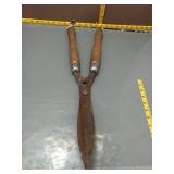 Vintage Hedge Shears - Wood Handle, HS30