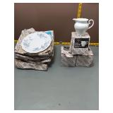 Christina Porcelain Bavarian Blue & Alpine...