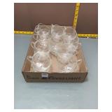 Vintage Clear Glass Punch Cup Collection