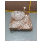 Vintage American Brilliant Cut Glass Collection