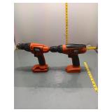 Black & Decker Cordless Drills - Lot of 2