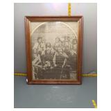Vintage Framed Photo - First Labor Pool