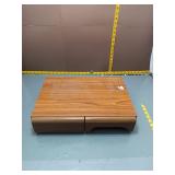 Wood-Grain Desktop Organizer w/ 2 Drawers