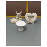 Ceramic Fairy & Floral Decor Pieces