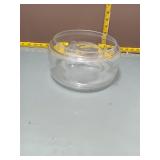 Clear Glass Nesting Bowl