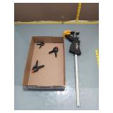EZ Hold Bar Clamp + 3 Mini Spring Clamps