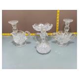 Vintage Cut Crystal Glassware Set