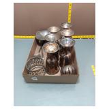 Silver-Plate Goblets, Compote & Serving Pieces