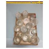 Vintage Clear Glass Drinkware Collection