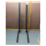 TV Stand Legs - Adjustable Metal, Pair