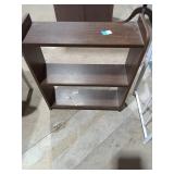 3-Shelf Bookcase - Walnut Finish