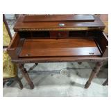 Mahogany Fold-Top Writing Desk