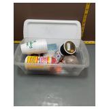 Craft Supply Lot - Beads, Twine, Tools & More