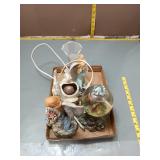 Angel Figurines, Snow Globe & Decor Lot
