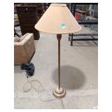 Floor Lamp w/ Burlap Shade