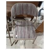Padded Metal Folding Chair