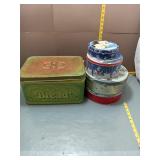 Bread Box & Holiday Tins