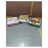 Lot of 3 Jigsaw Puzzles - 500/300 Pc
