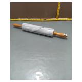 Marble Rolling Pin w/ Wood Handles