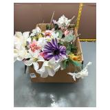 Assorted Artificial Silk Flowers - Large Lot