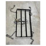 Industrial Metal Hanging Pot Hook Rack System