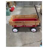 Radio Flyer Travler Wagon w/ Wood Side Rails