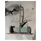 Vintage Push Reel Lawn Mower - Green