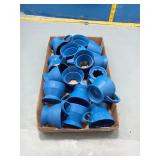 Blue Plastic Mugs - Lot of Approx 20