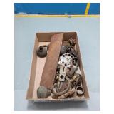 Vintage Metal Parts & Hardware Lot