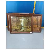 Vintage Landscape Prints - Set of 3