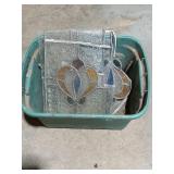 Vintage Leaded Stained Glass Panels - Lot