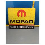 Mopar Parts & Accessories Metal Sign