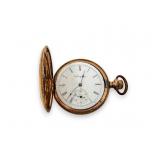 Elgin 7J Gold Filled Hunter Case 16s Pocket Watch