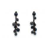 Vintage Simulated Pearl Chandelier Earrings