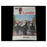 Lincoln Mercury Hot Line To London Travel Poster