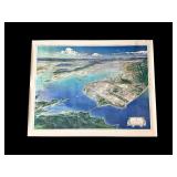 Vintage San Francisco California Bay Cities Map