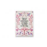 Vintage Abbey Press Children Wood Wall Plaque