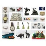 (1669) Antiques, Collectibles & Jewelry