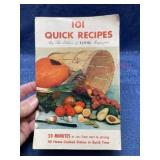 1955 Look Magazine 101 Quick Recipes Book