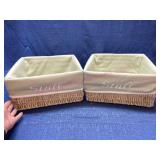 (2) Baskets for 'Stuff'