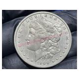 1900-O Morgan Silver Dollar (90% silver)