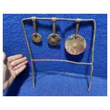 Vtg iron shooters target
