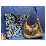 Longaberger Sisters purse & Longaberger re-use bag