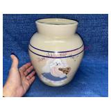 Casey Pottery (TX) cookie jar (hand turned)