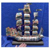Vtg Bud Light ship