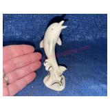 Lenox Dolphin figurine w/ gold trim