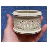 Lenox tealight candle holder w/ gold trim