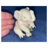 Lenox Elephant figurine w/ gold trim