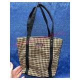 Longaberger smaller purse (tan/black)